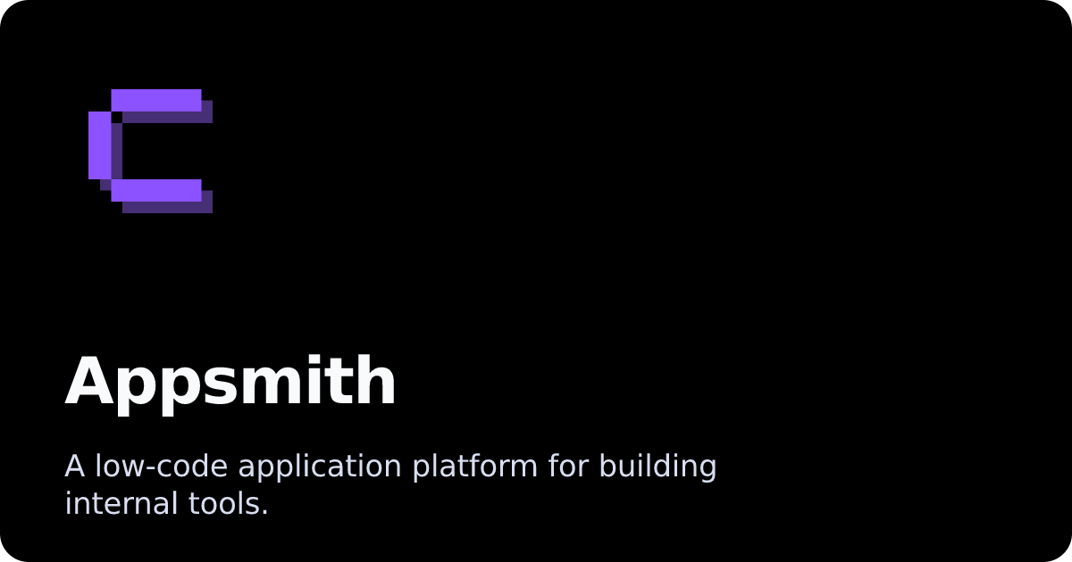Appsmith | Coolify Docs